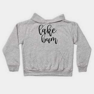 Lake Bum Camping Kids Hoodie